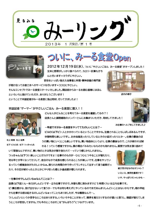 見るみるみーリング第1号